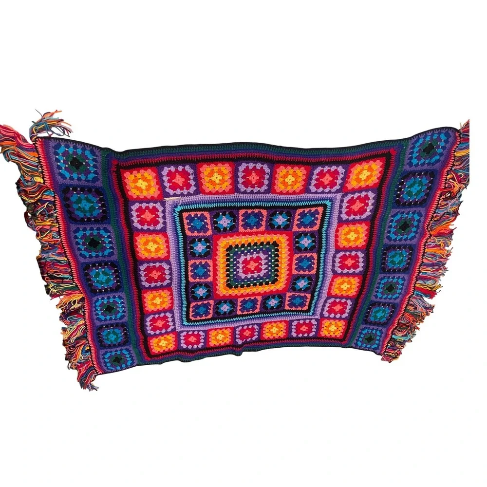 Handmade granny square
